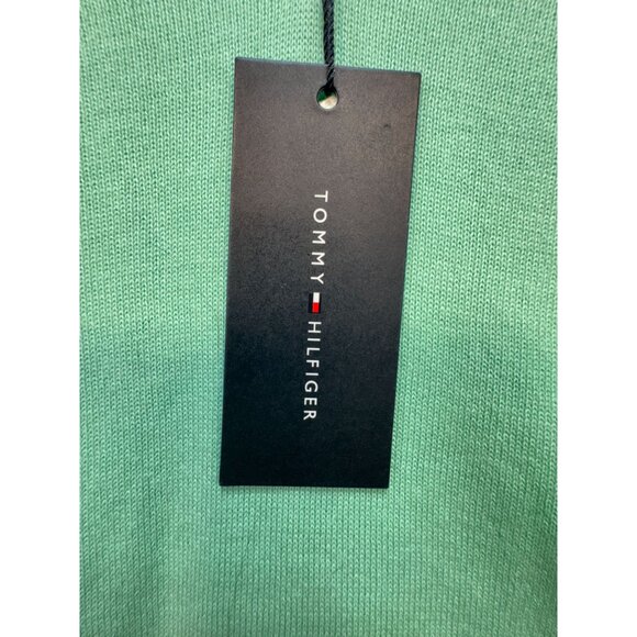 Tommy Hilfiger Womens V-Neck Sweater Size 1x Mint Green Long Sleeves Casual NWT - Picture 3 of 11